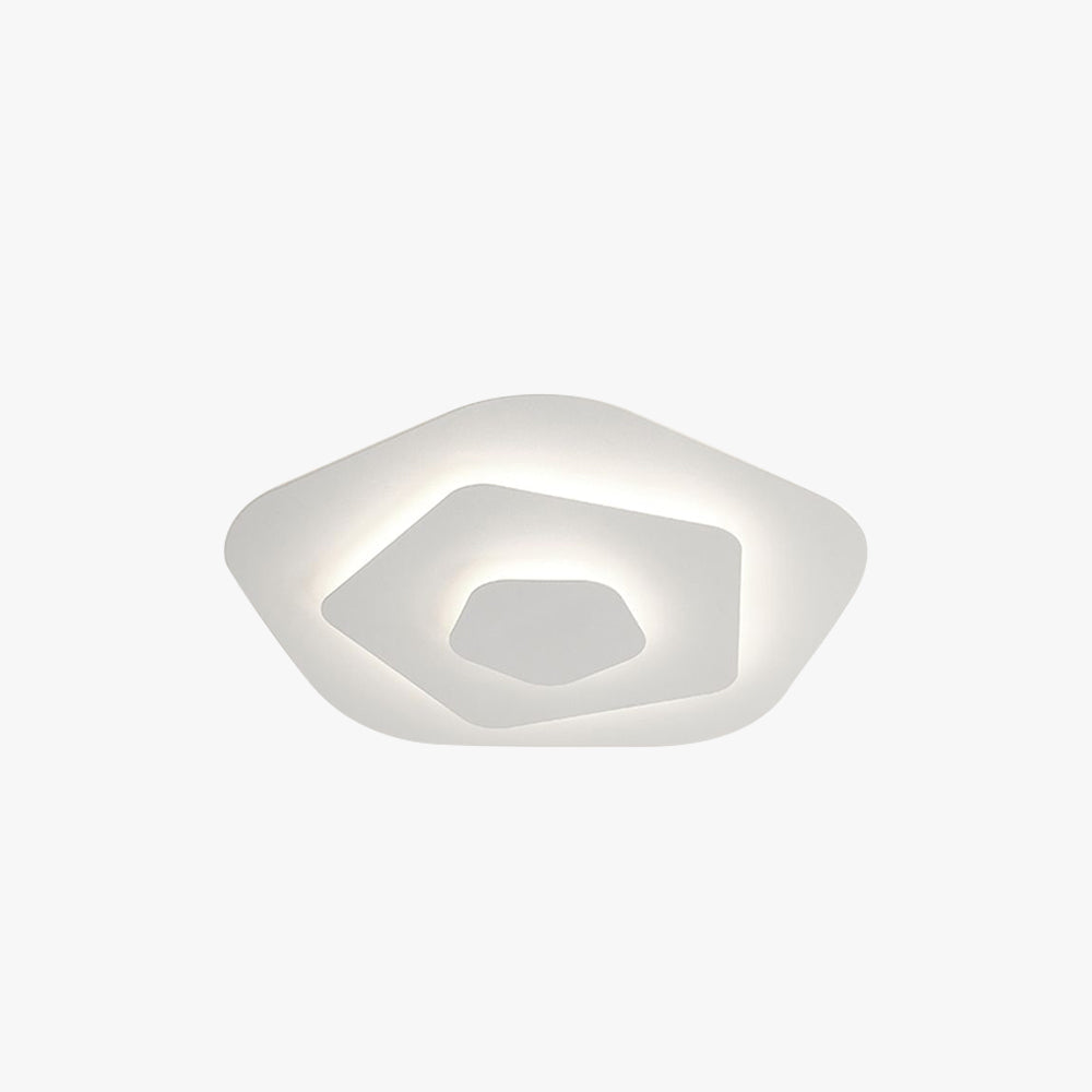 Layered Petal Design Rose Petal Ceiling Light