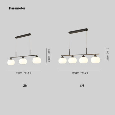 Black Gold Dining Room Nordic Pendant Light