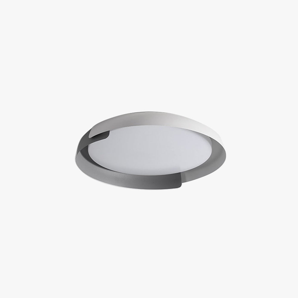 Four Finishes Modern LumaLine Flush Mount Ceiling Light