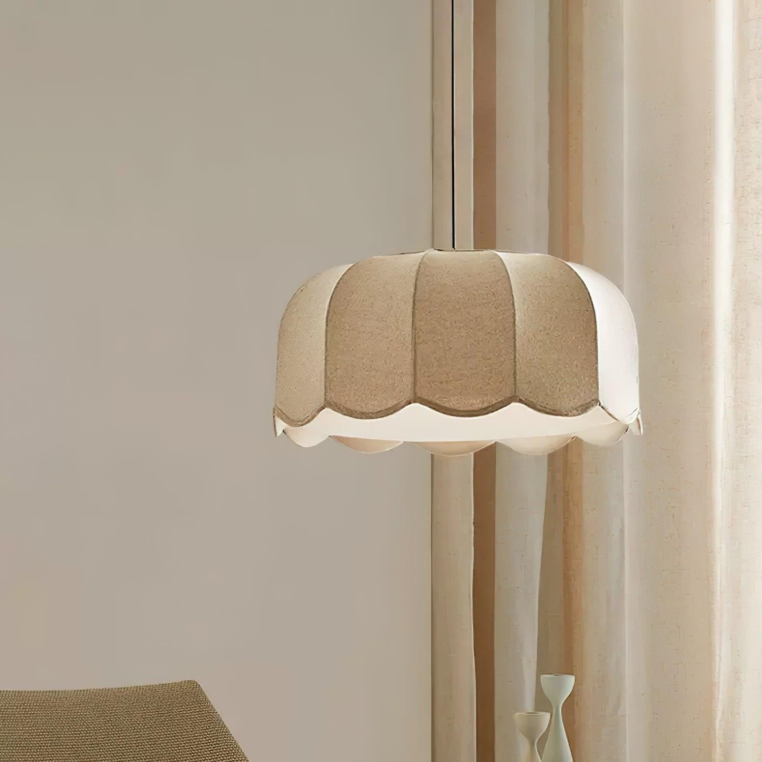 Pendant Light With Soft Ambient Glow Banana Leaf