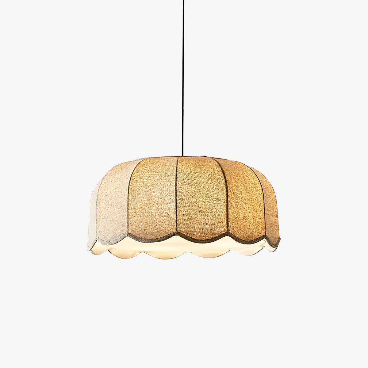 Pendant Light With Soft Ambient Glow Banana Leaf