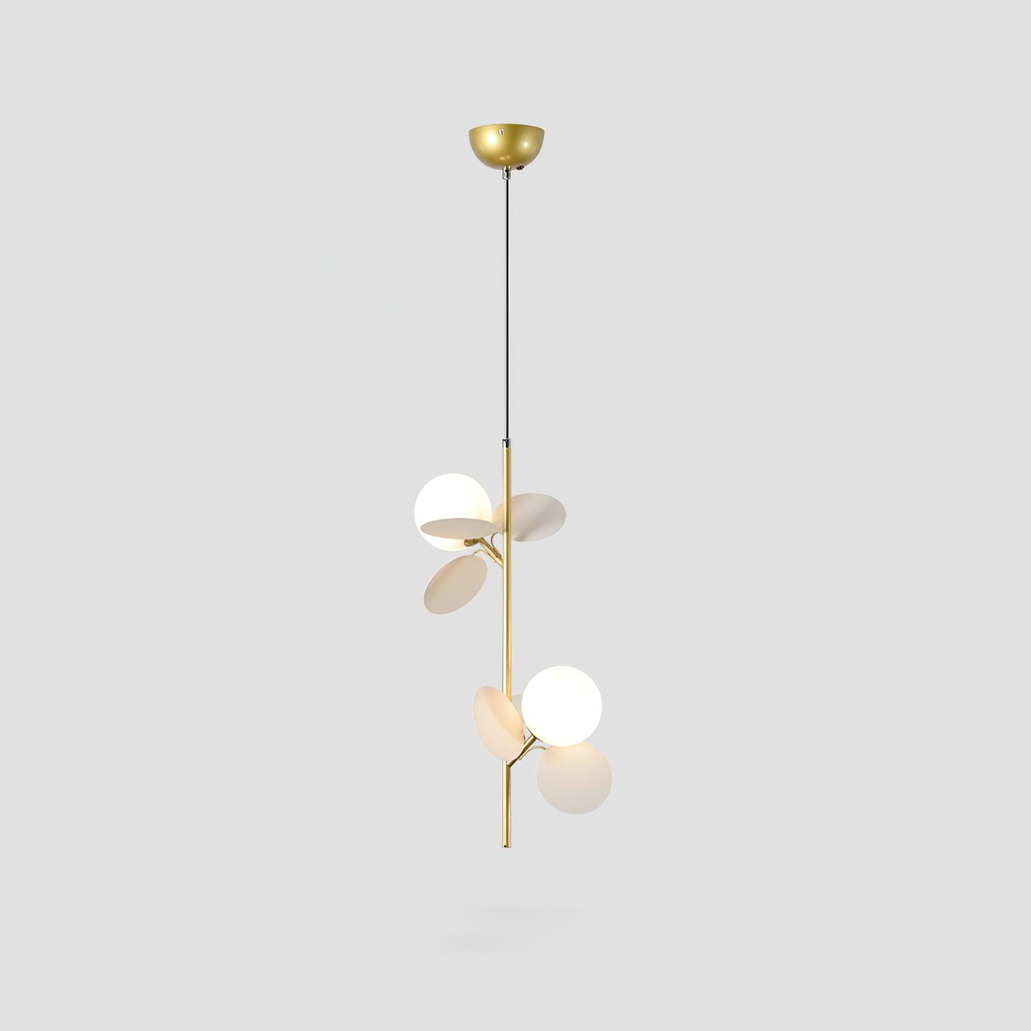 Soft Led Glow Crystal Glass Pendant Light