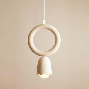 Dimmable Glow Minimalist Pendant Light With Ceramic