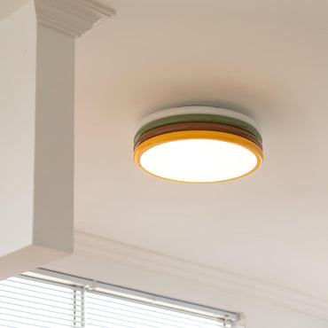 Warm Panel Accents PrismStack Colour Ceiling Lamp