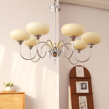 Pendant Light With Warm Glow Vintage Led Multi Lampshade