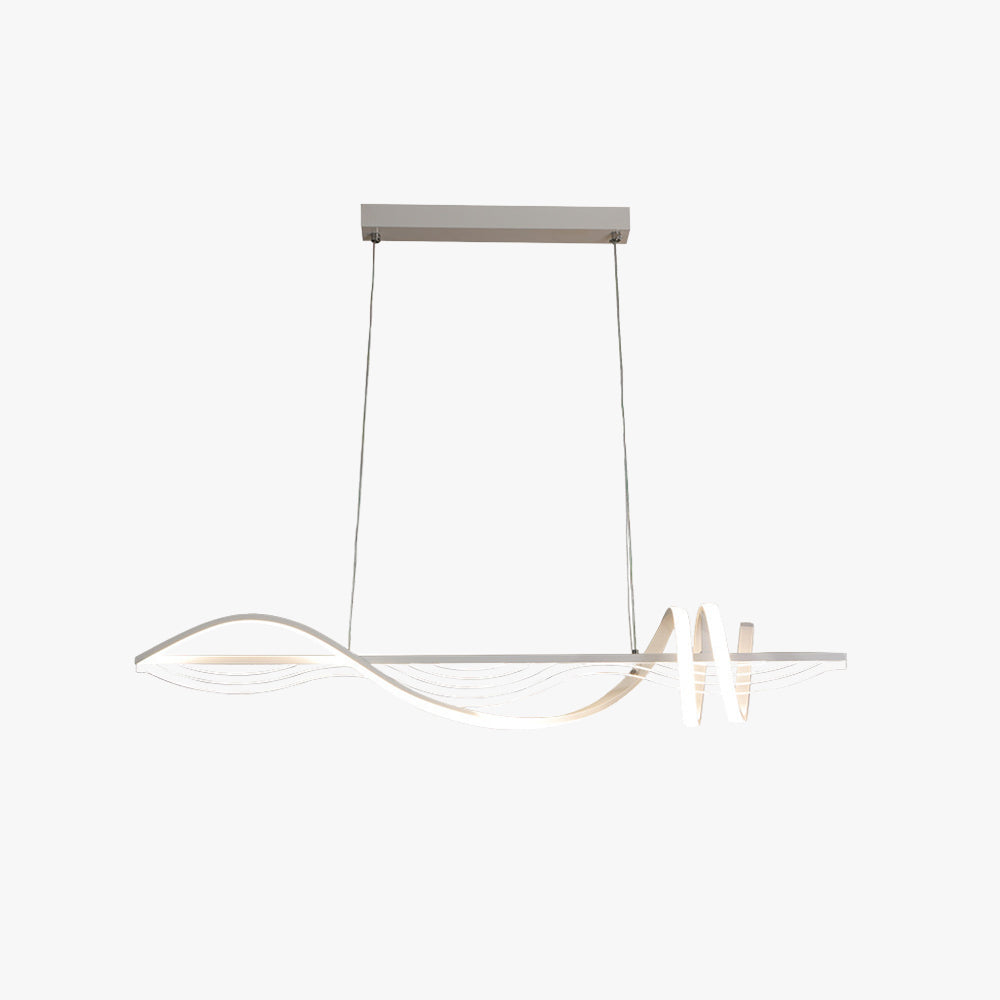 Elegant Lighting Contemporary Linear Metal Pendant Light