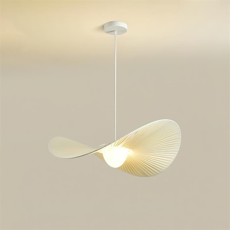 Warm Ambient Glow Pendant Light With Petal Design