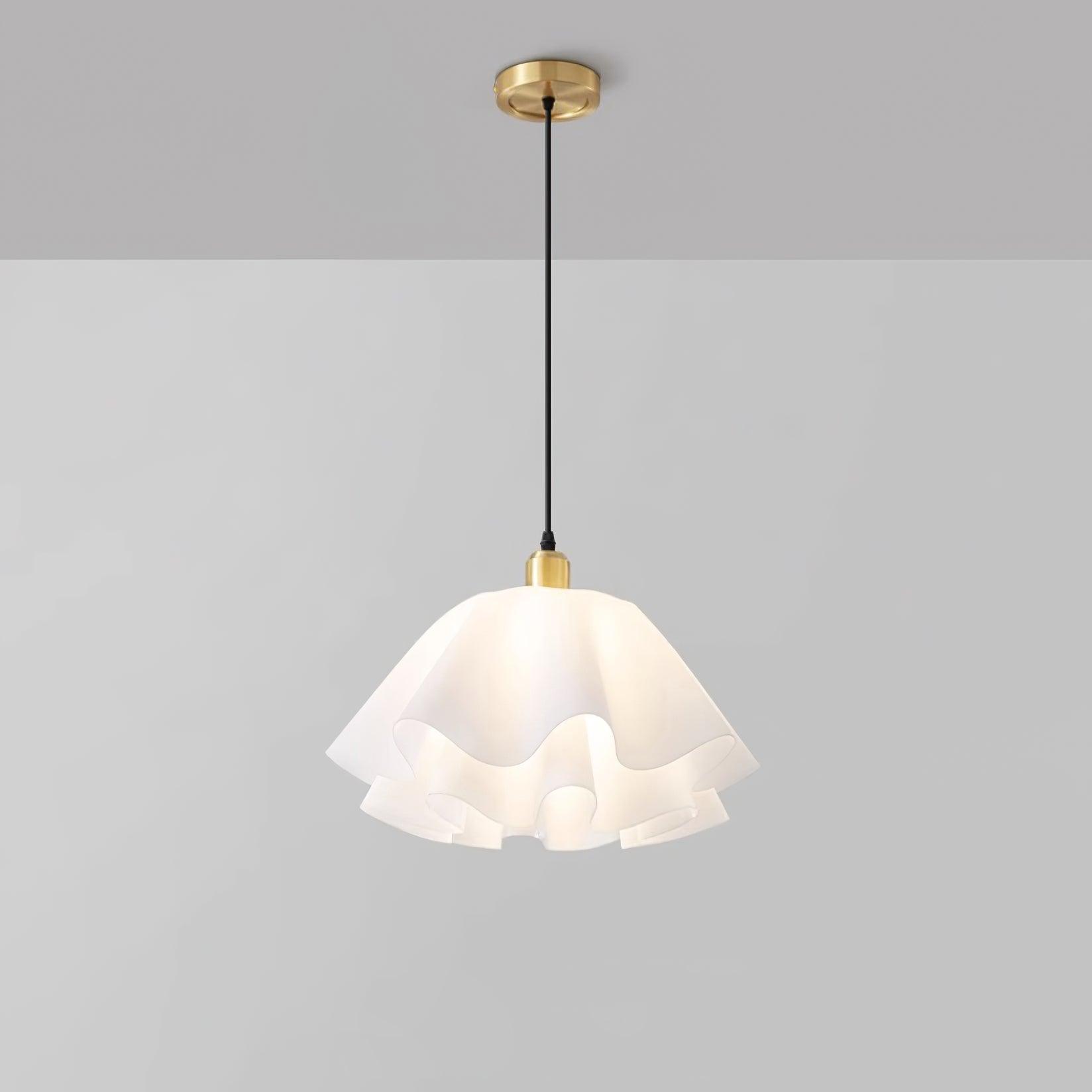 Warm Ambient Glow Pendant Light Petal
