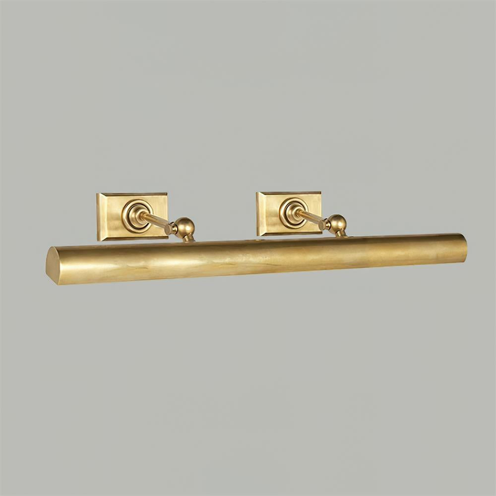 Damp Rated E14 Black Accents With Double Wall Brass Light