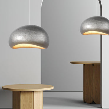 Pendant Lamp With Soft Glow Pebble Inspired