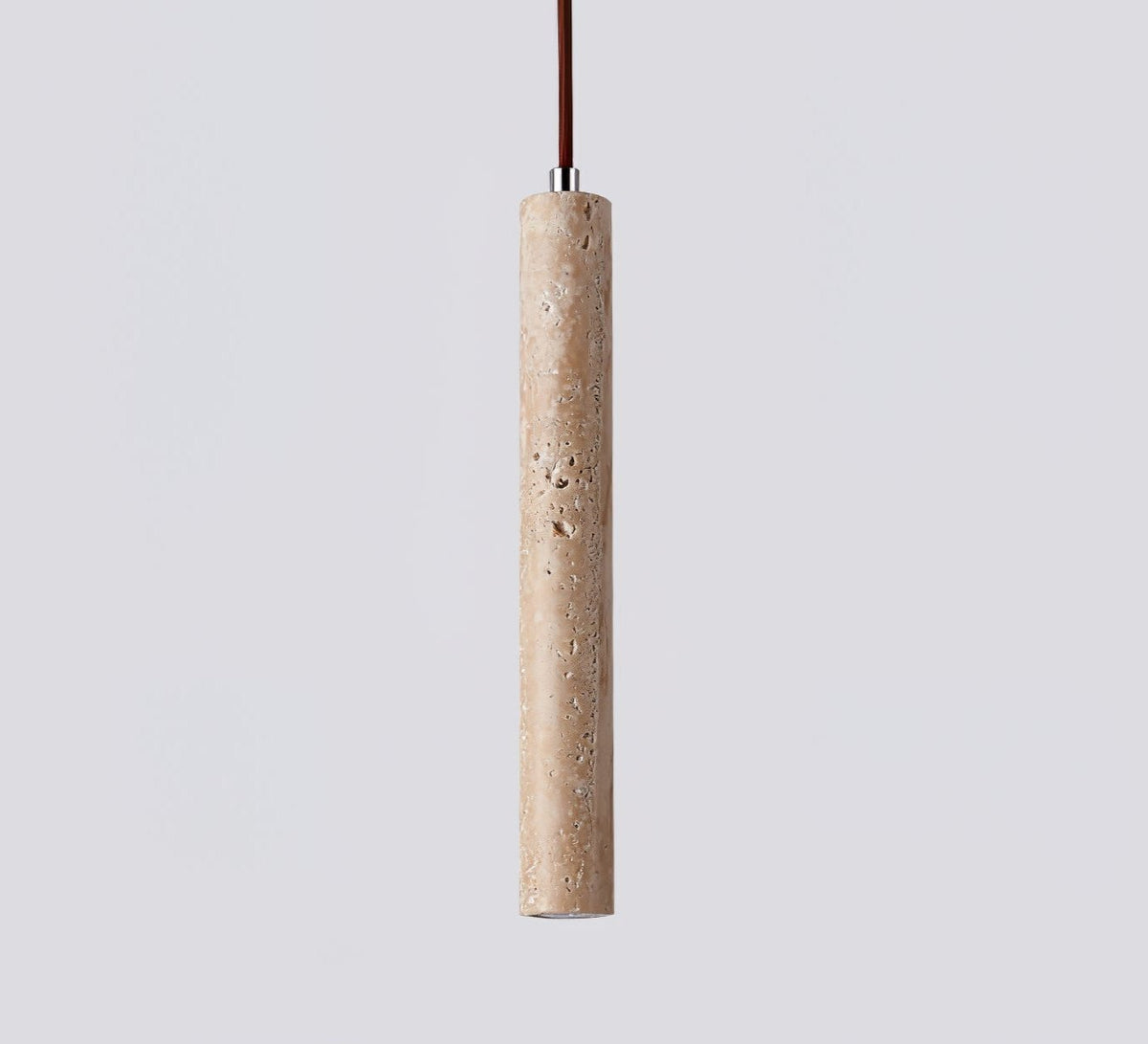 Indoor Ambience Cylindrical Pendant Light For Travertine