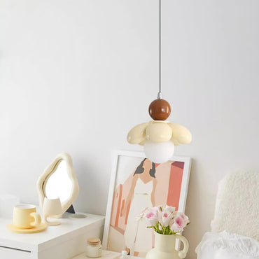 Dimmable Glow Floral Pendant Light