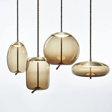 Energy Efficient LED Nordic Glass Pendant Light