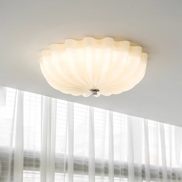 Ceiling Light Flush Blown Glass Murano Style