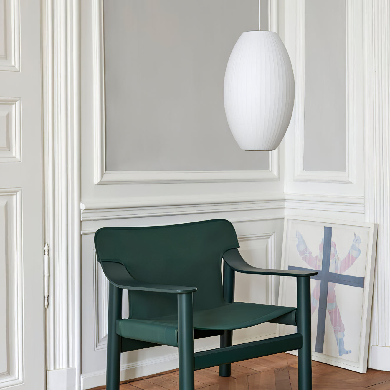 Geometric Wireframe Glow Bubble Pendant Light