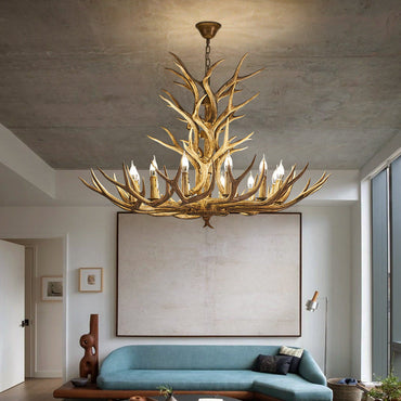 LED Pendant Light in Durable Nordic Wood and Metal