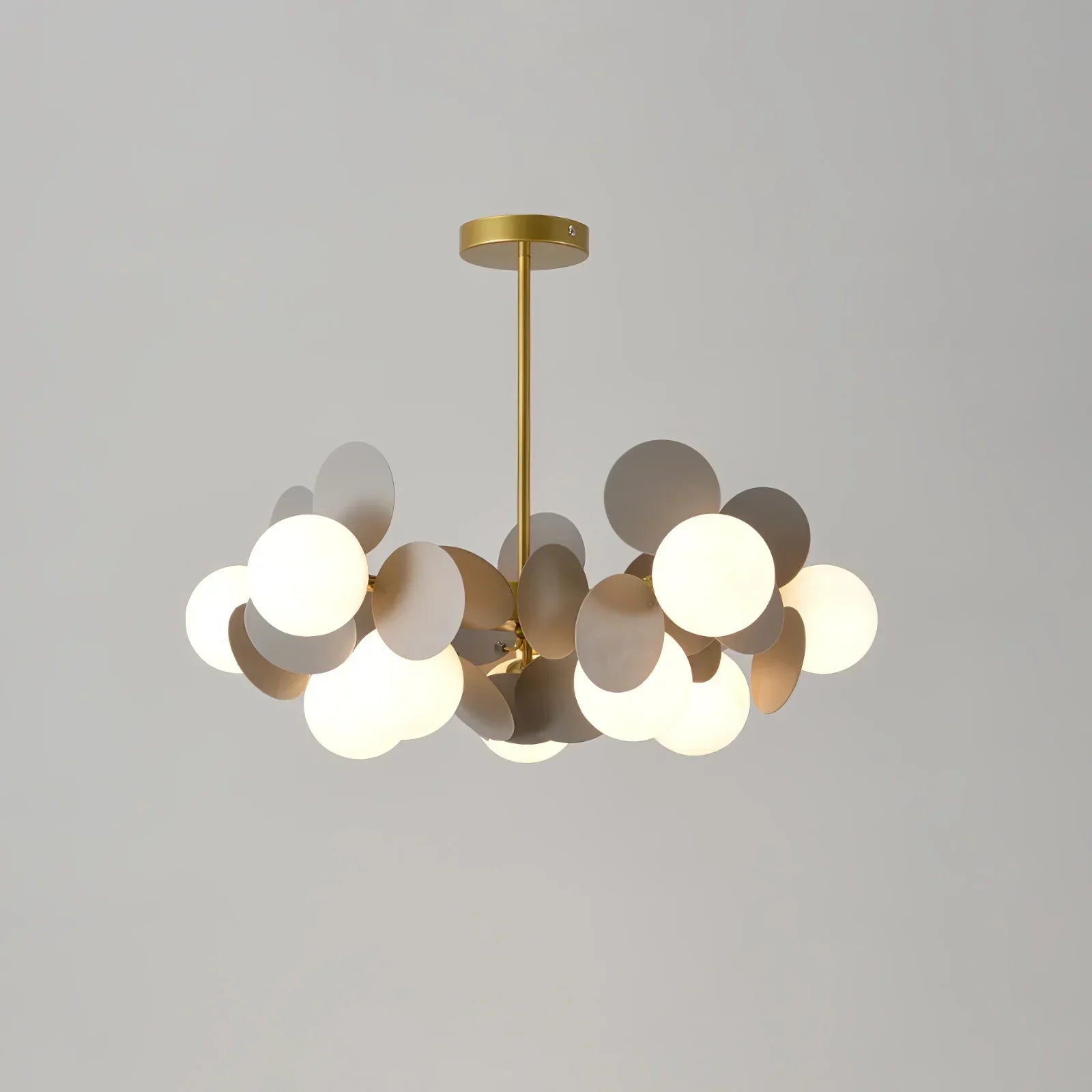 Chandelier Ceiling Floral Branch Multicoloured For Living Room