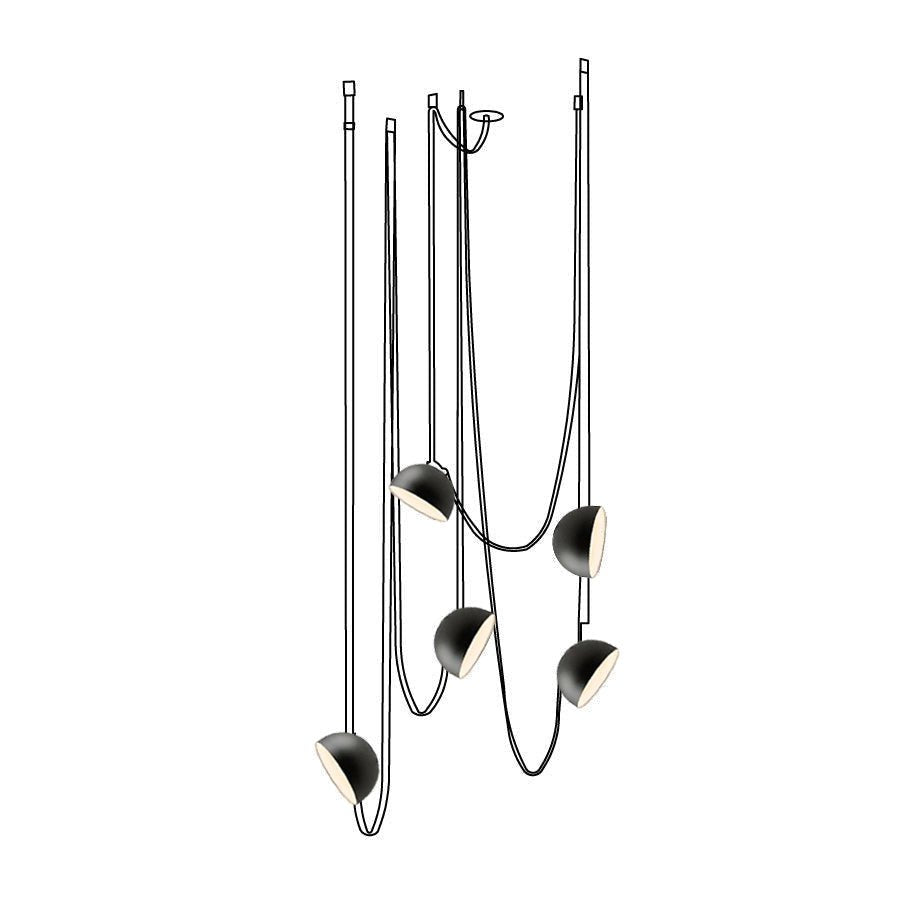 Glass Pendant Light With 360 Diffusion Contemporary