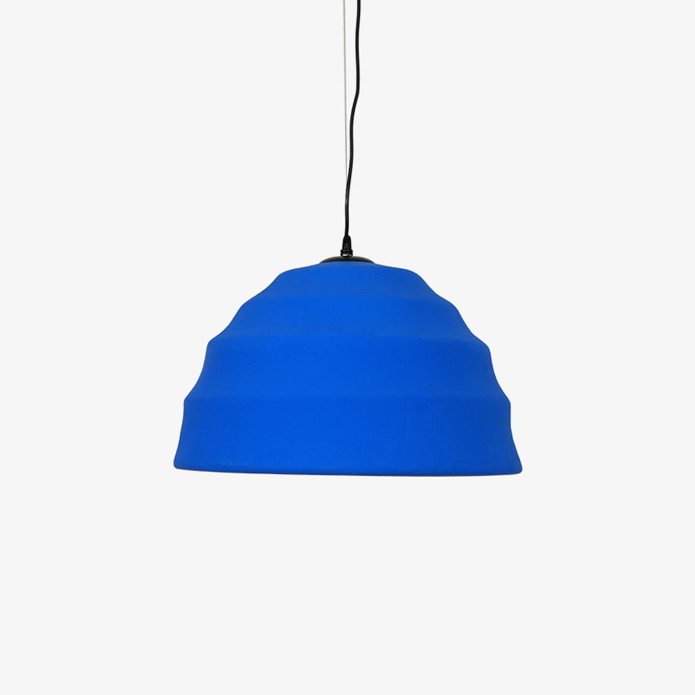 Warm Ambient Glow Resin Pendant Light