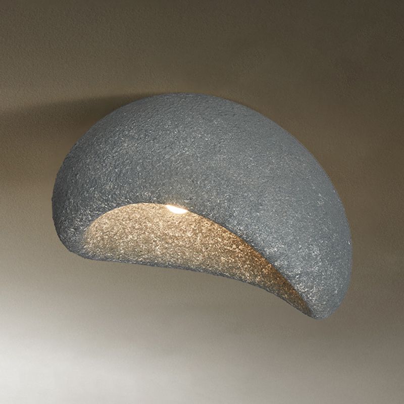 LED Ceiling Light For Living And Dining Rooms Modern Resin Flush Mount