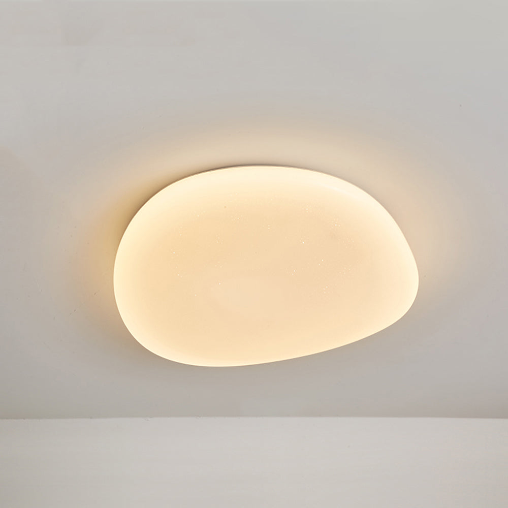 3 Colour Temperatures Ceiling Light Flush Mount With Pebble