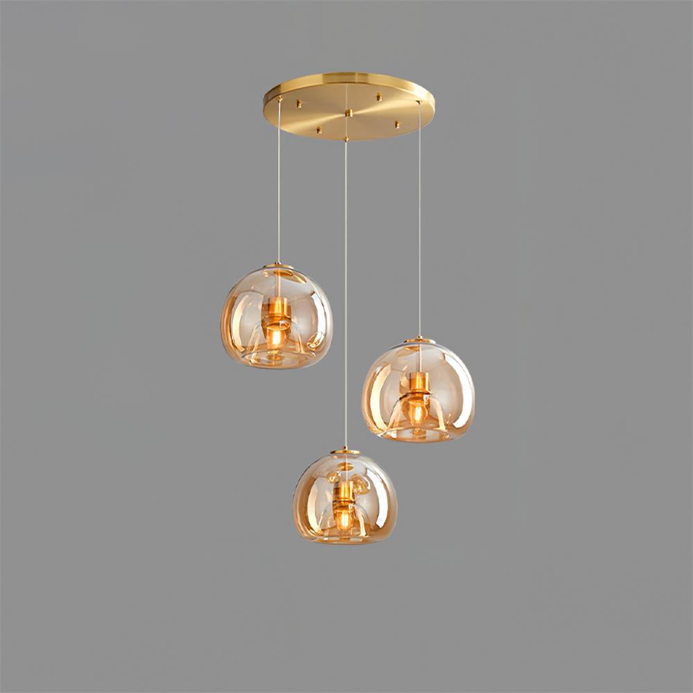 Modern Interiors Glass Dimmable Pendant Light