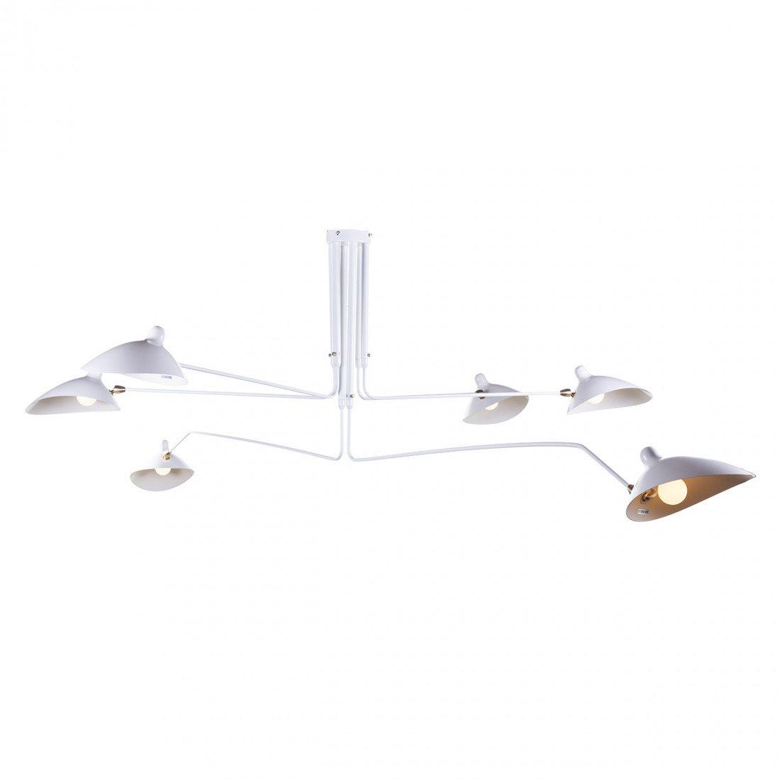Ceiling Light Three Industrial Arm