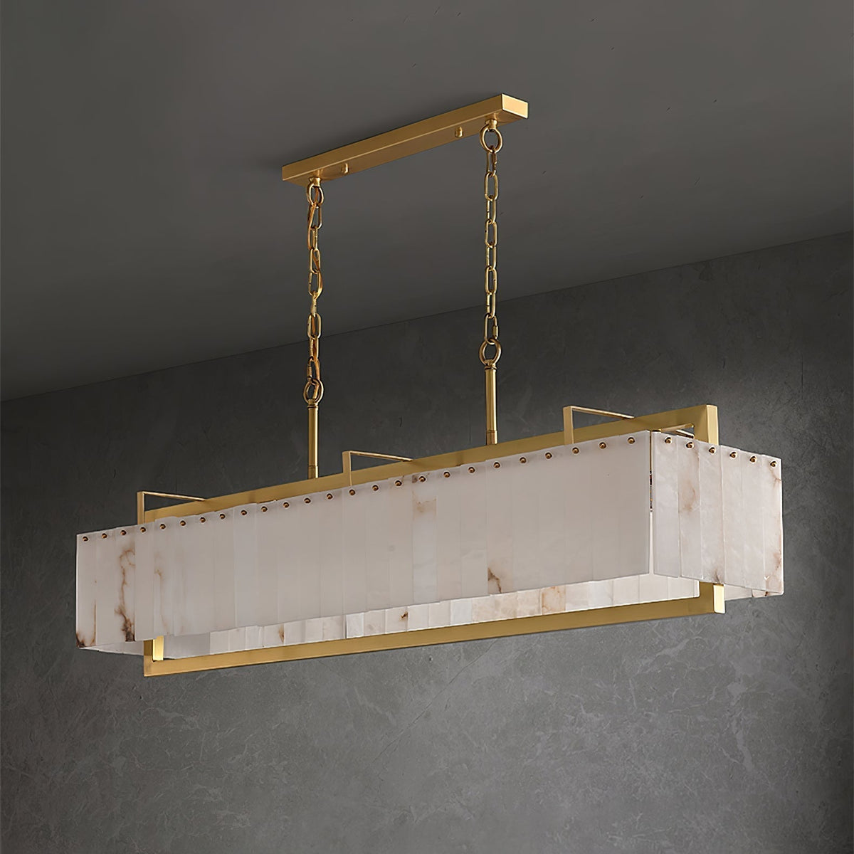 Pendant Ceiling Light For Warm Ambience Alabaster