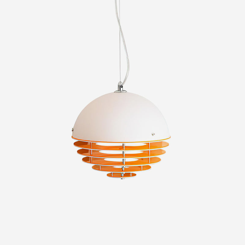 Soft Dining Room Glow Pendant Lamp With Layered Shade