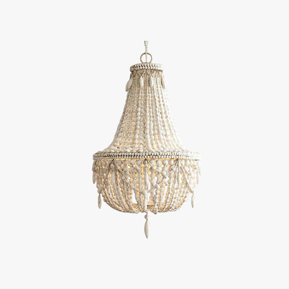 Rustic Ambience Wood And Metal Pendant Light
