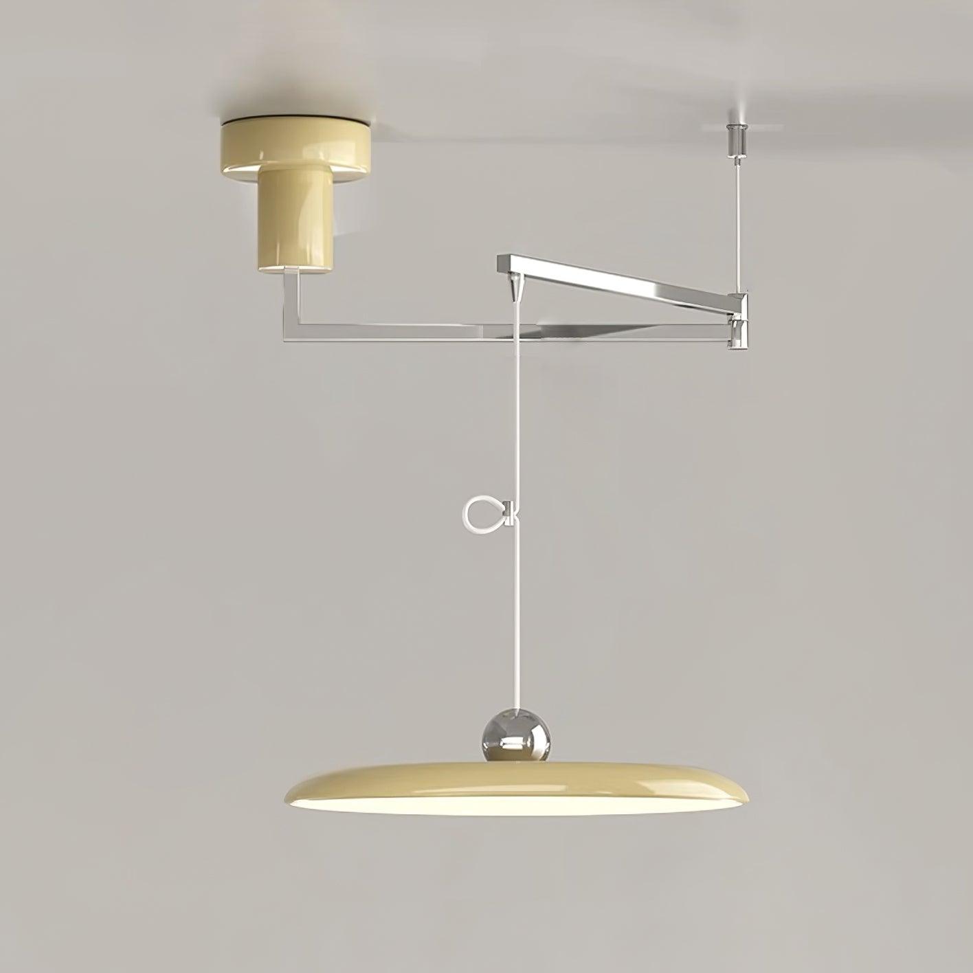 Adjustable Arm Industrial Pendant Light