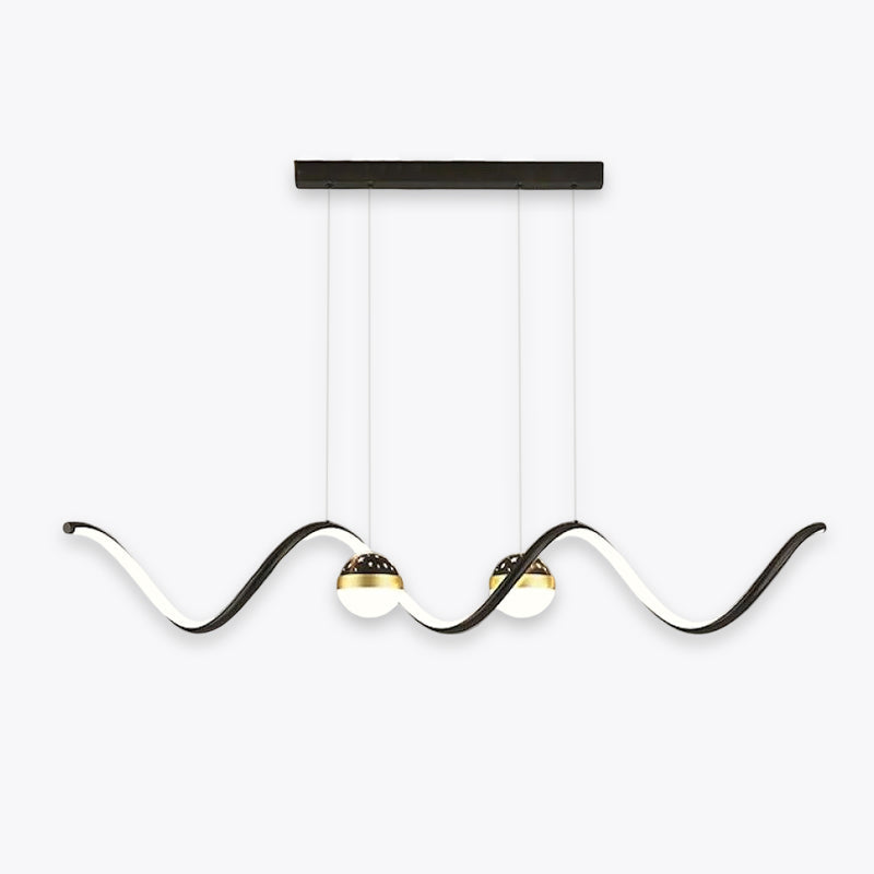 Nordic Globe Pendant Light With Durable Metal Finish Arisha