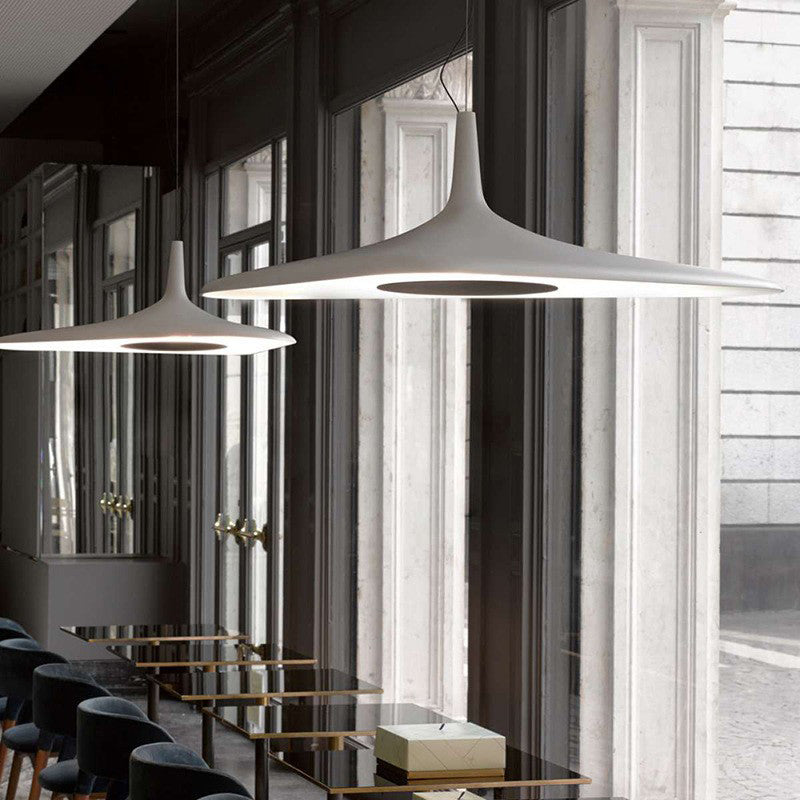 Black And White Resin Minimalist Pendant Light Arisha