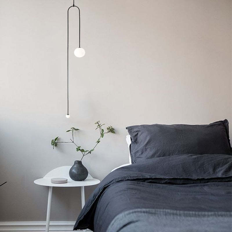 Black Modern Ambience Arisha Linear Pendant Light
