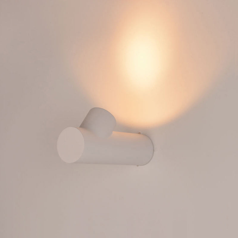 White And Black Contemporary Outdoor Waterproof Wall Light