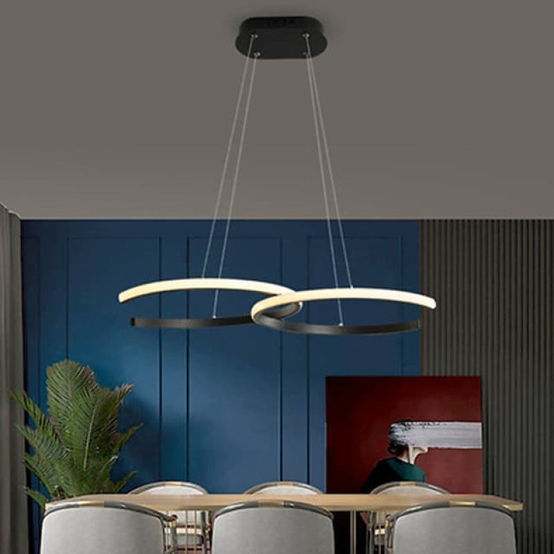Durable Silica Gel Sleek Pendant Light Design
