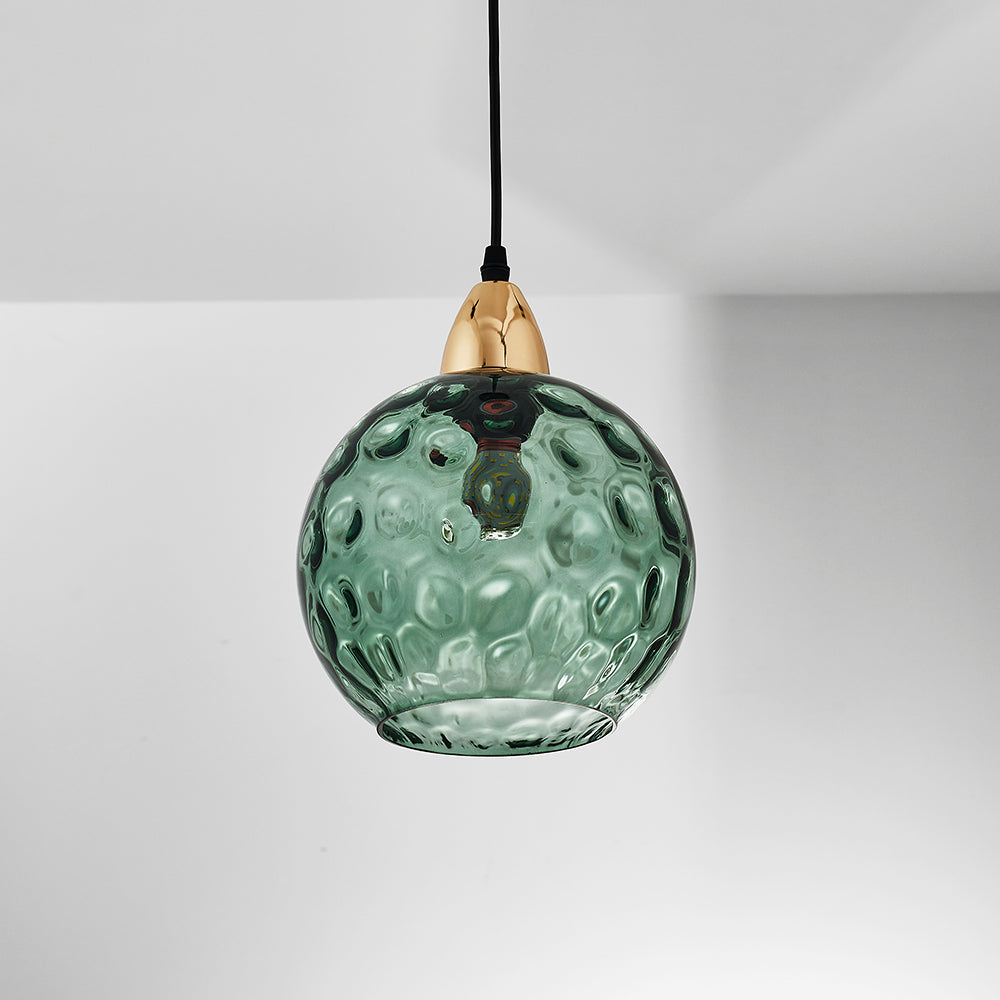 Water Ripple Effect Glass Pendant Light