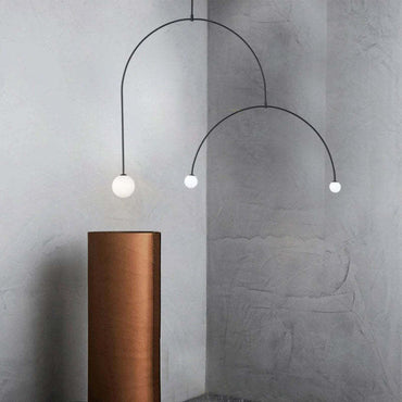 Black Modern Ambience Arisha Linear Pendant Light