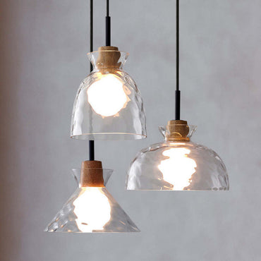 Dining Ambience Elevates Geometric Glass Pendant Light