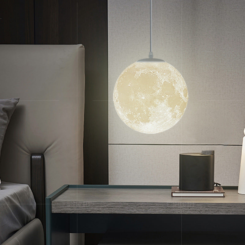 360 Degree Ambient Glow Moon Pendant Light