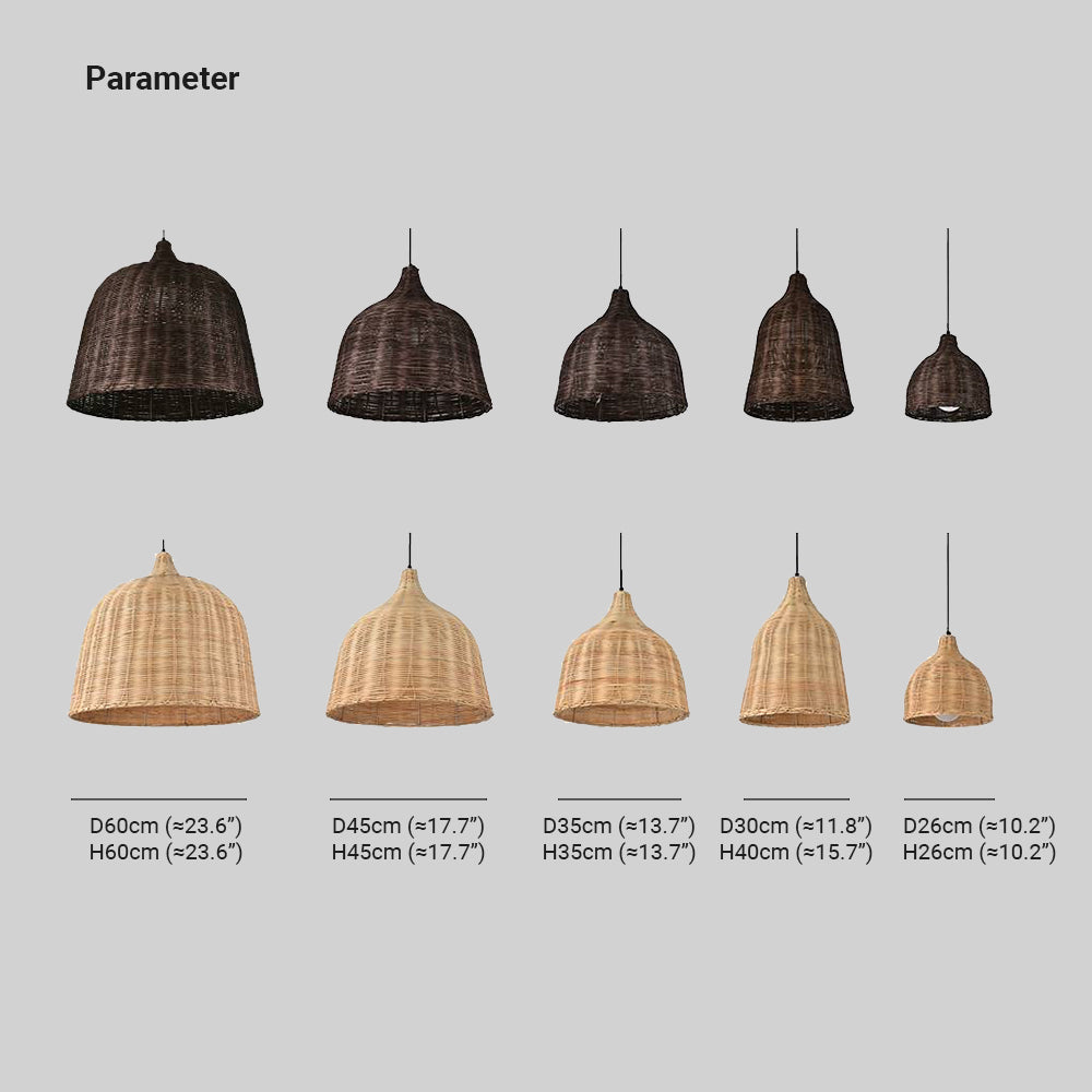 Cozy Ambient Lighting Two Color Pendant Light