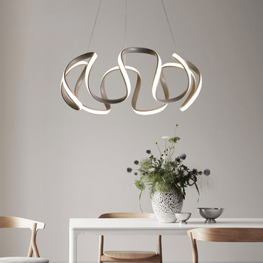 Three Colors Elegant Ambience for Floral Pendant Light