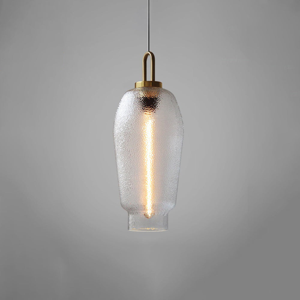 Ambient Glow Minimalist Frosted Glass Pendant Light