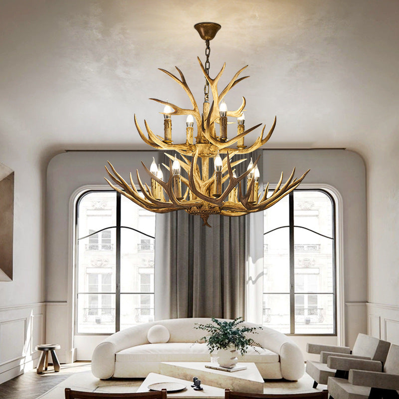 LED Pendant Light in Durable Nordic Wood and Metal