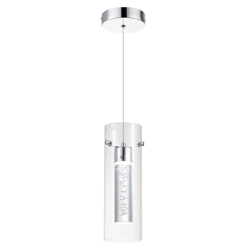 Dimmable Cluster Brass Pendant Glass Light