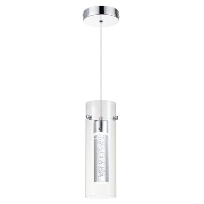 Dimmable Cluster Brass Pendant Glass Light