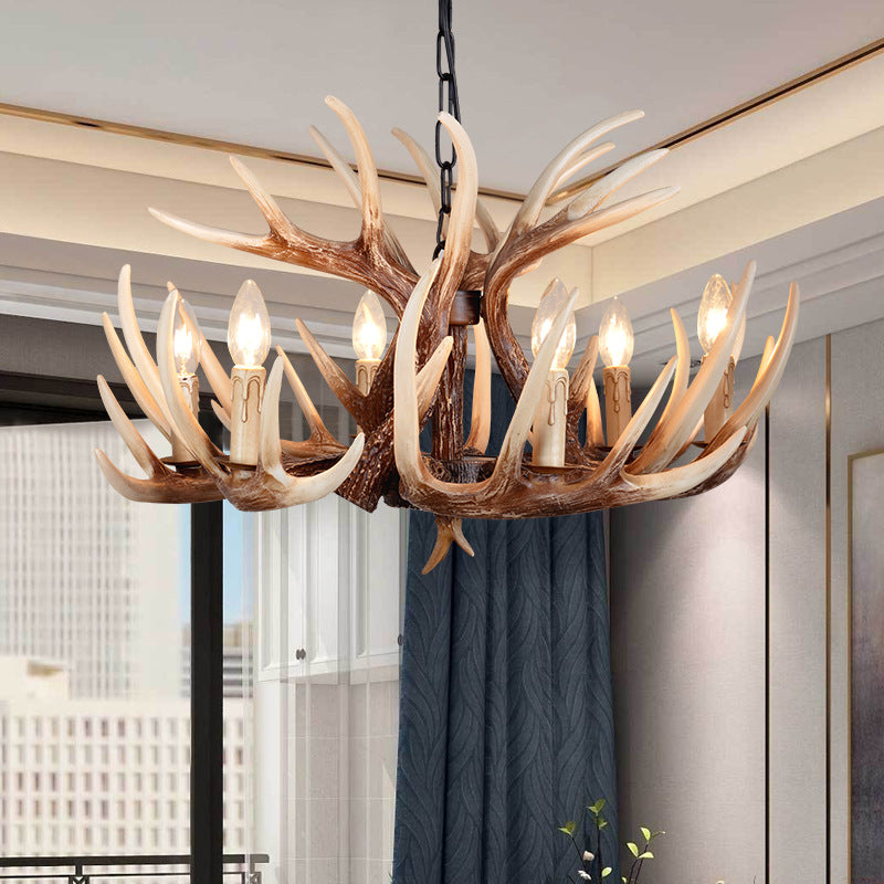 Pendant LED Wooden Light For Ambience Warm
