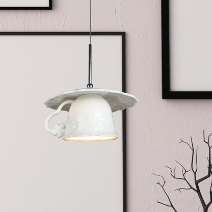 Pendant Light Nordic Ceramic LED With Ambient Glow