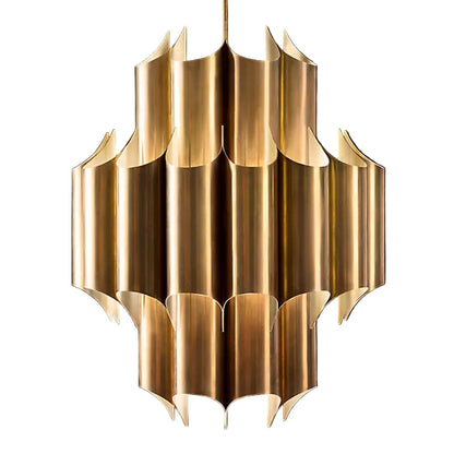 Retro Brass Pendant Light For Bedroom Ambience