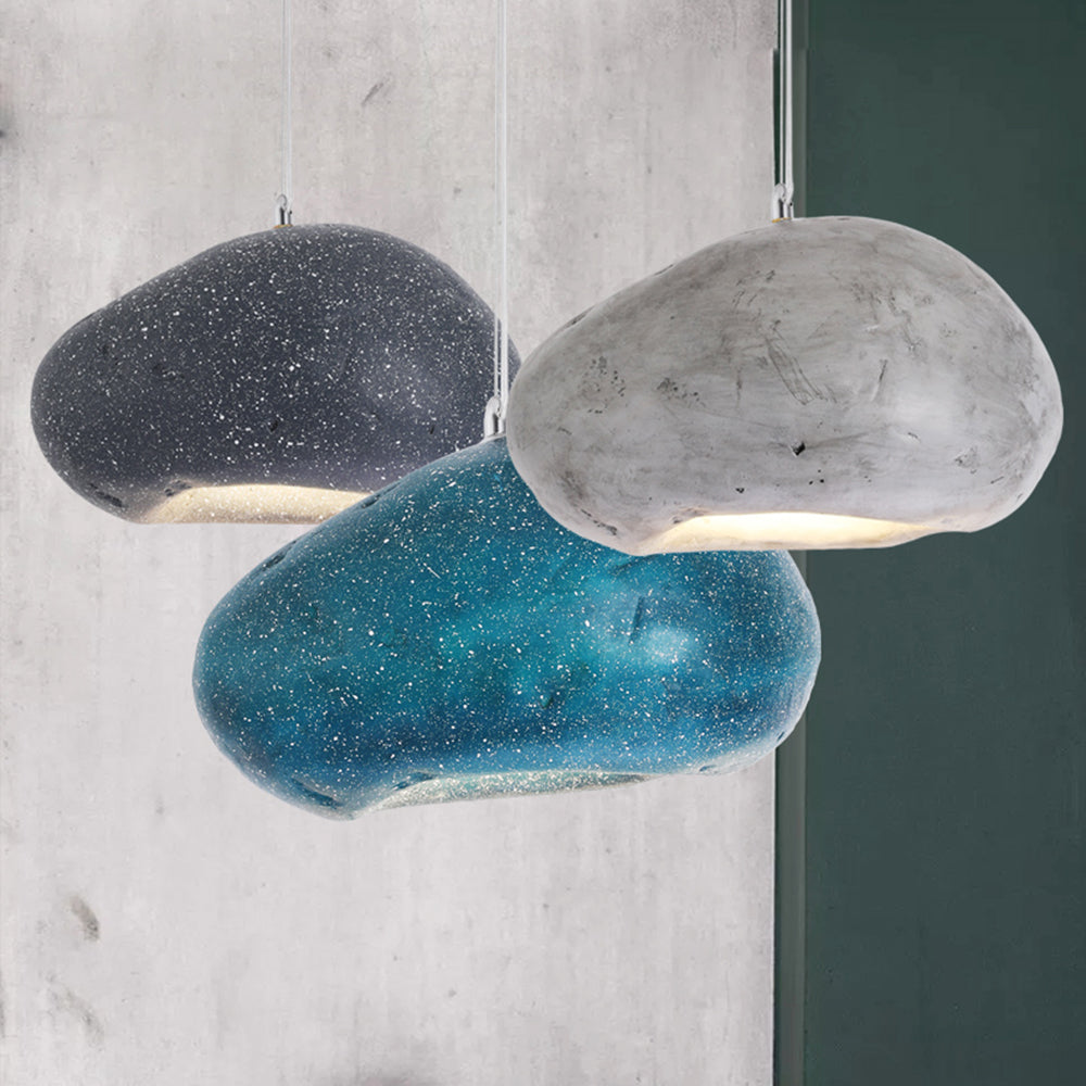 Soft Ambient Glow Bread Shape Pendant Light